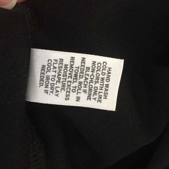 Leith Sexy Little Black Dress with Lace Panel Cutouts - Picture 8 of 9